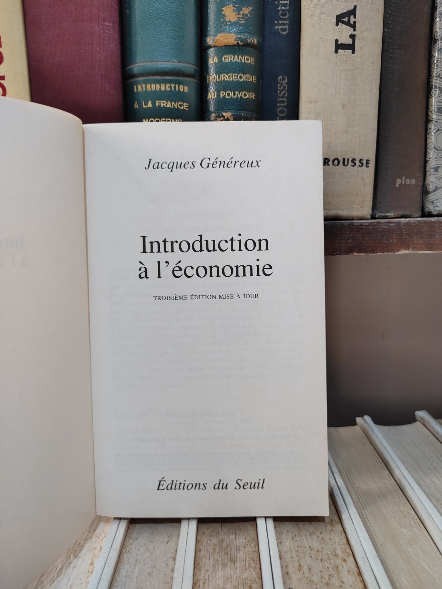 Généreux - Introduction à l'économie