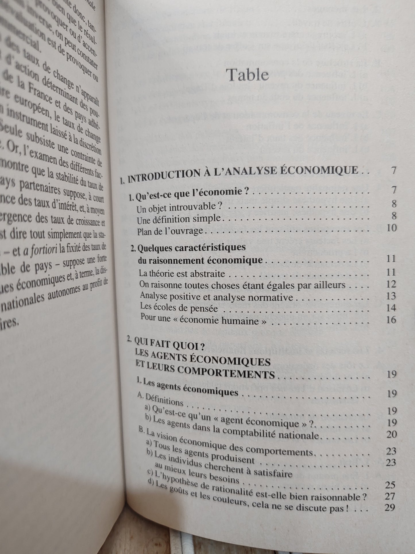 Généreux - Introduction à l'économie