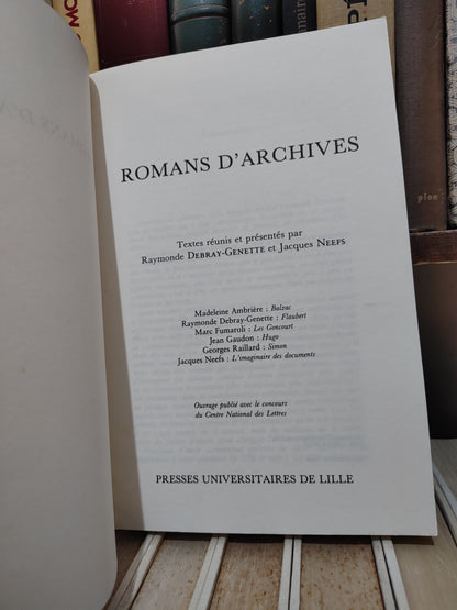 Genette - Romans d'archives