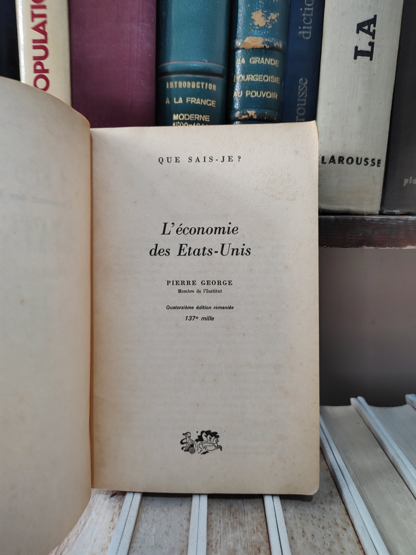 George - l'économie des États-Unis