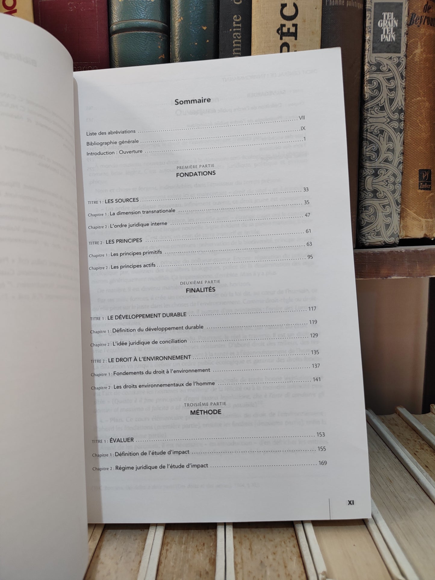 Gesbert - Droit général de l'environnement ; Objectif droit cours