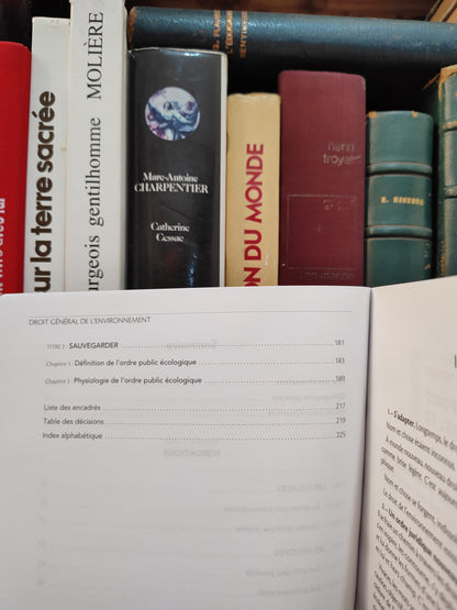 Gesbert - Droit général de l'environnement ; Objectif droit cours
