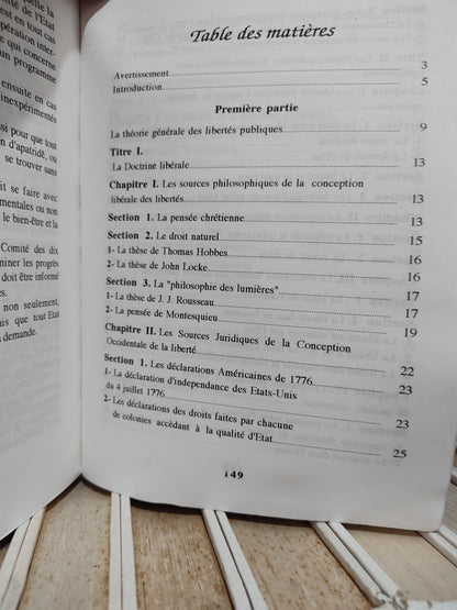 Ghomari - Les libertés publiques