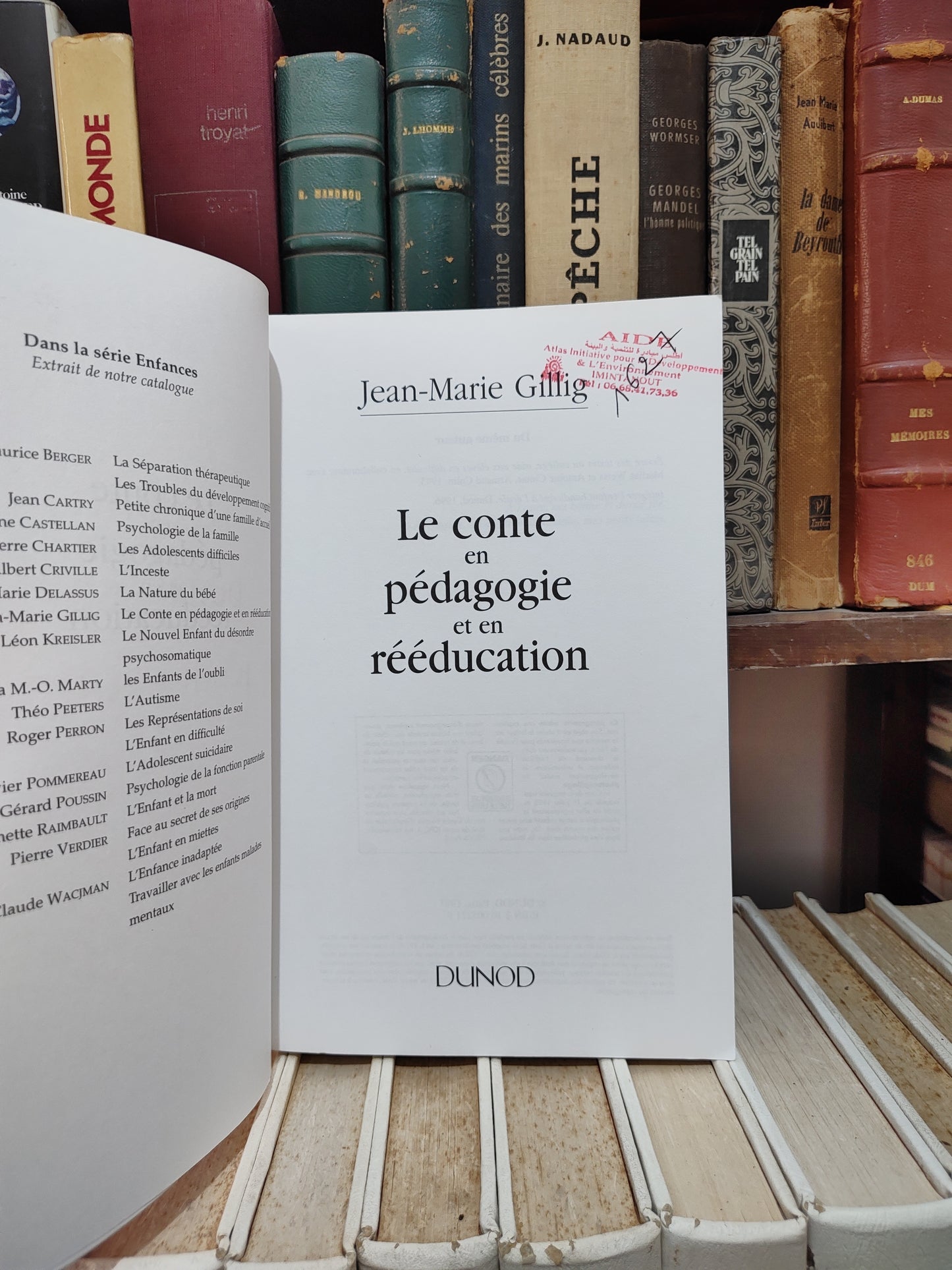 Gillig - Le conte en pédagogie et en rééducation