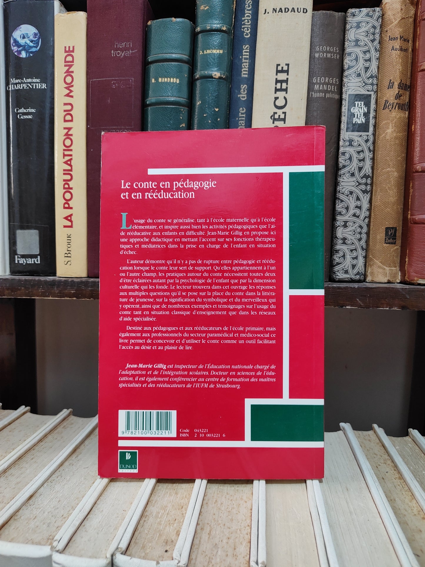 Gillig - Le conte en pédagogie et en rééducation