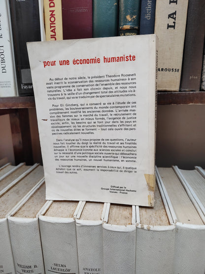 Ginzberg - Pour une économie humaniste