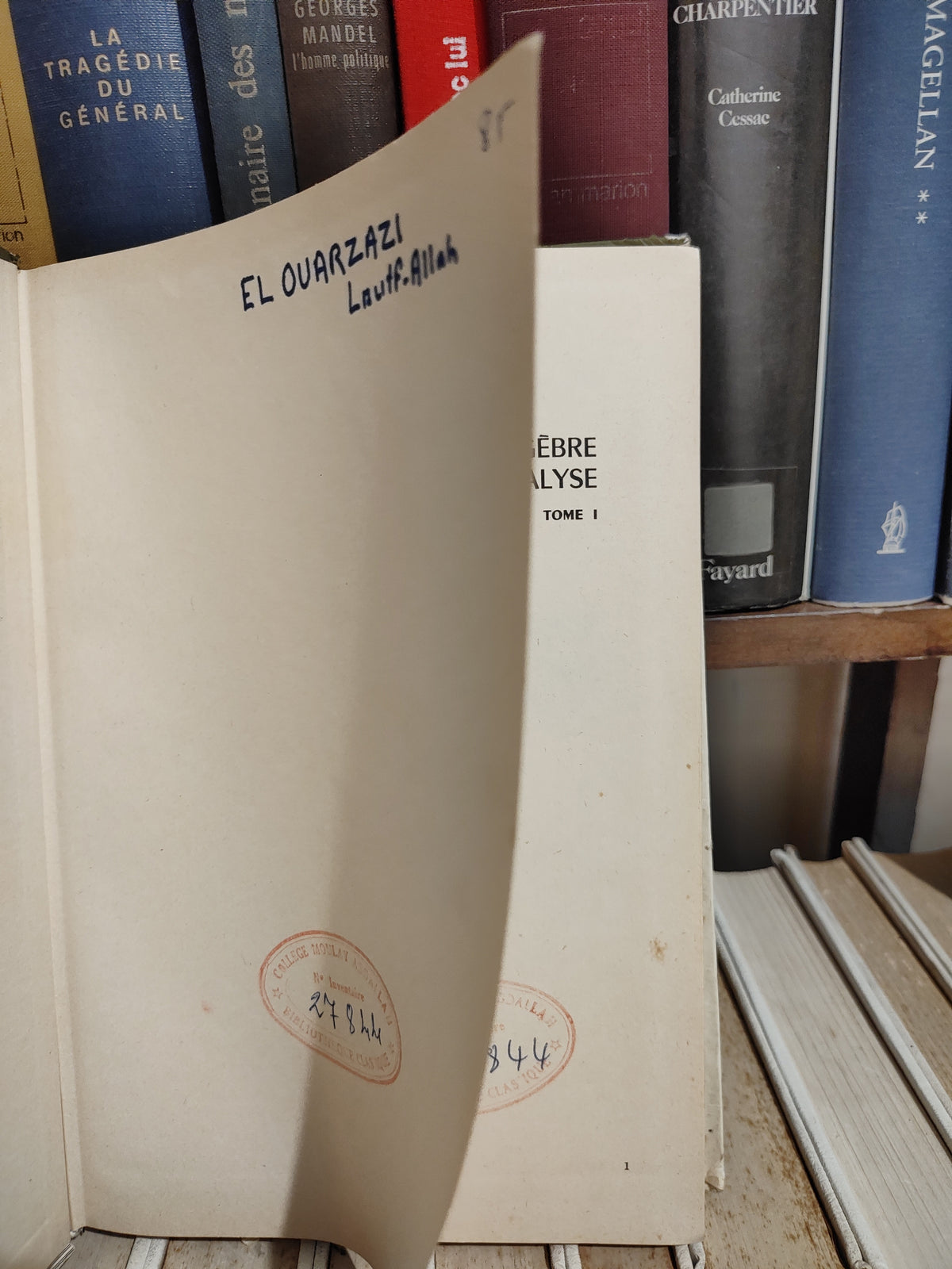 Girard - Arithmétique algèbres et notions d'analyse Tome 1