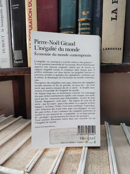 Giraud - L'inégalité du monde