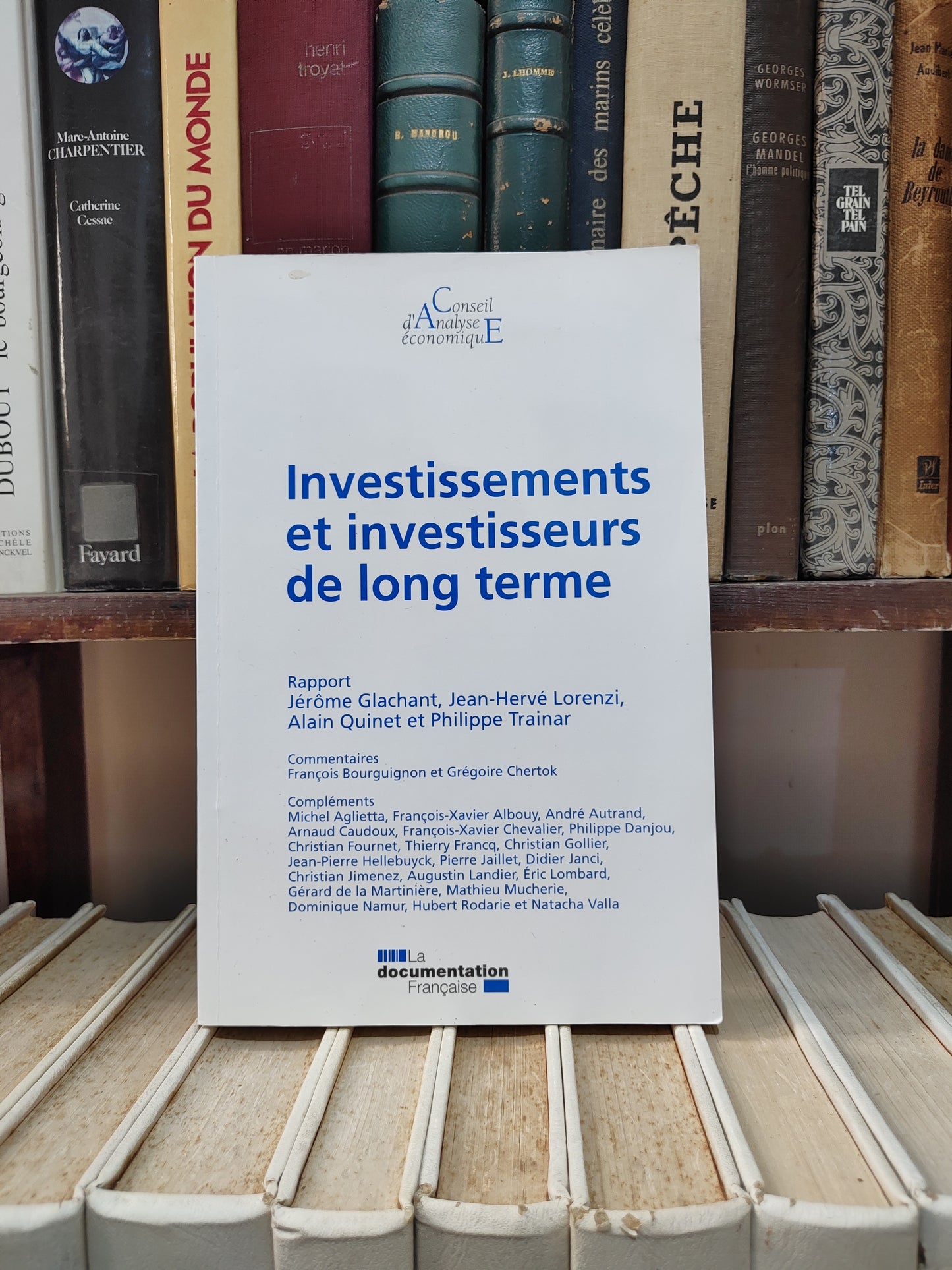 Glachant - Investissements et investisseurs de long terme
