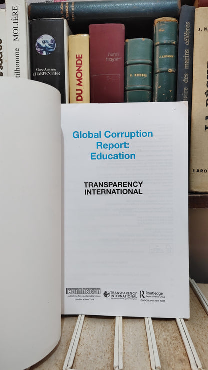 Global corruption report : education