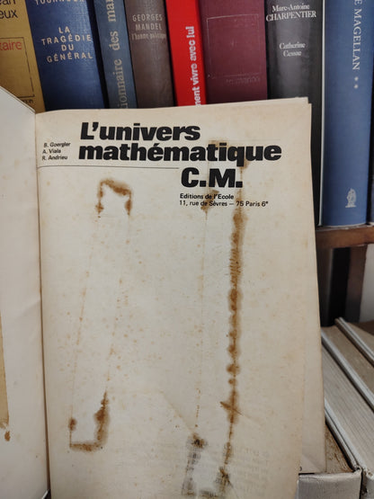 Goergler - L'univers mathématiques