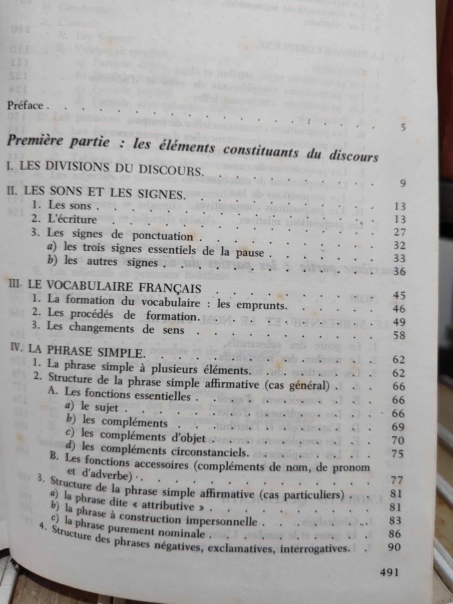Grammaire Larousse du français contemporain