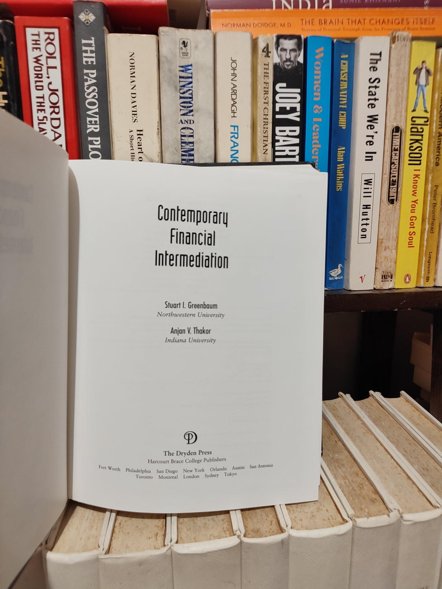 Greenbaum - Contemporary financial intermediation