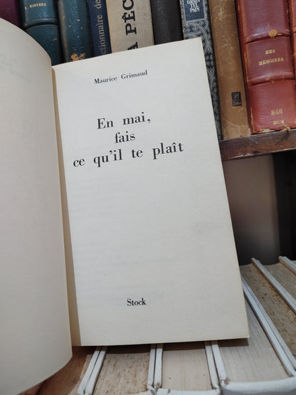 Grimaud - En Mai fait ce qu'il te plait : Le préfet de police de mai 68 Parle