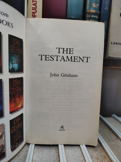 Grisham - The testament