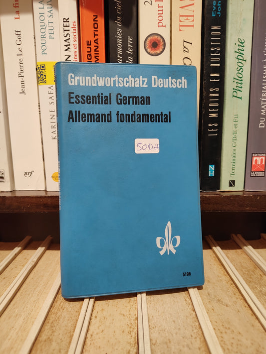 Grundwortschatz Deutsch