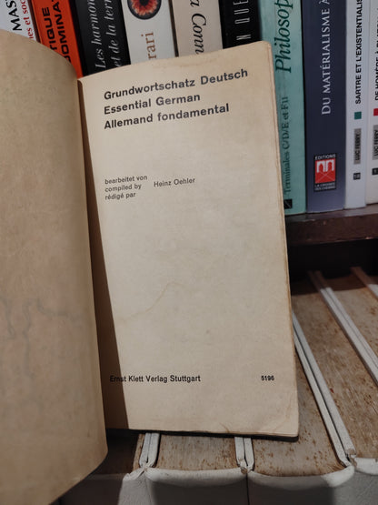 Grundwortschatz Deutsch