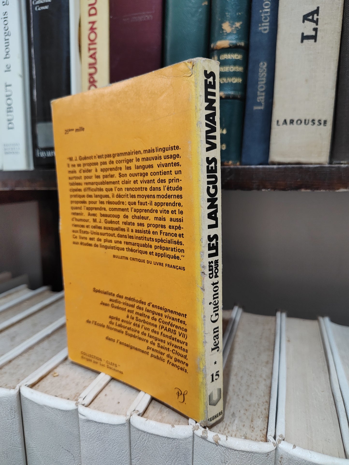 Guénot - Clefs pour les langues vivantes