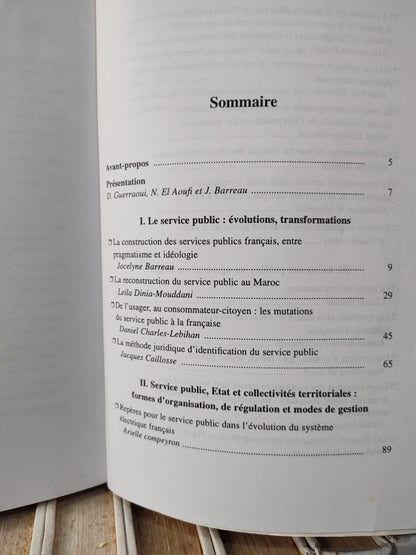 Guerraoui - Le devenir du service public