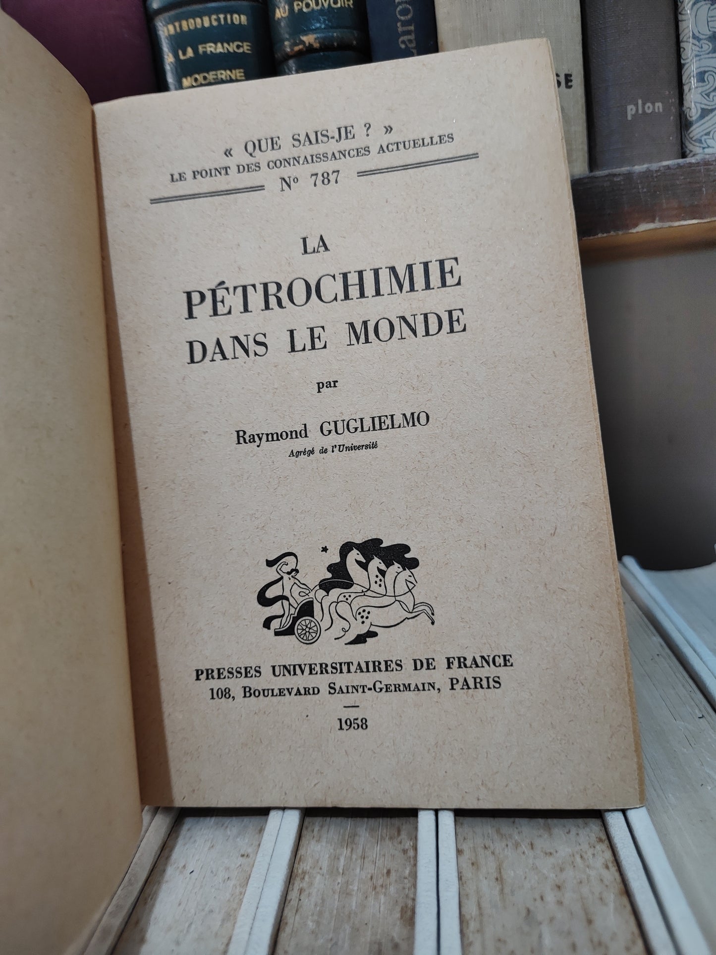 Guglielmo - La pétrochimie dans le monde