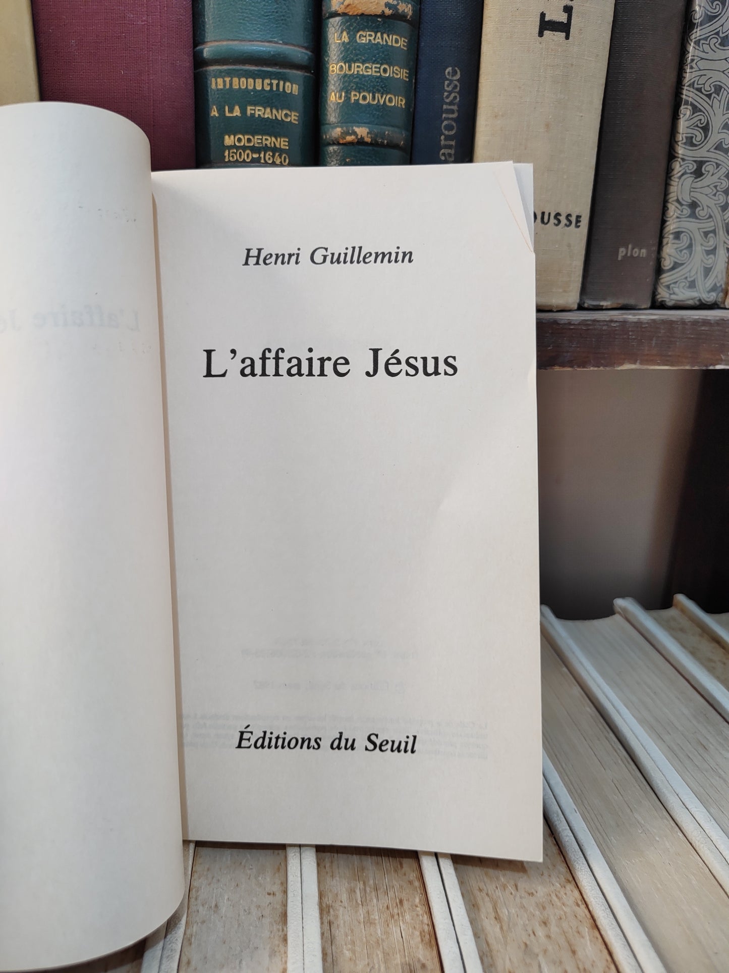 Guillemin - L'affaire Jésus
