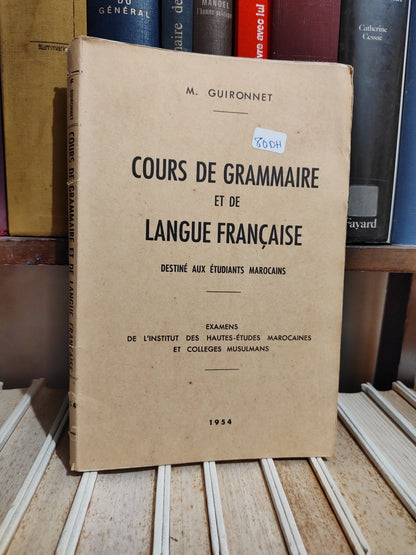 Guironnet - Cours de grammaire et langue français