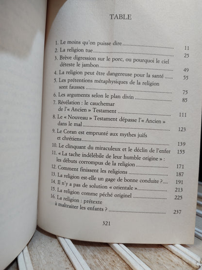 HItchens - Dieu n'est pas grand : comment les religion empoisonne tout