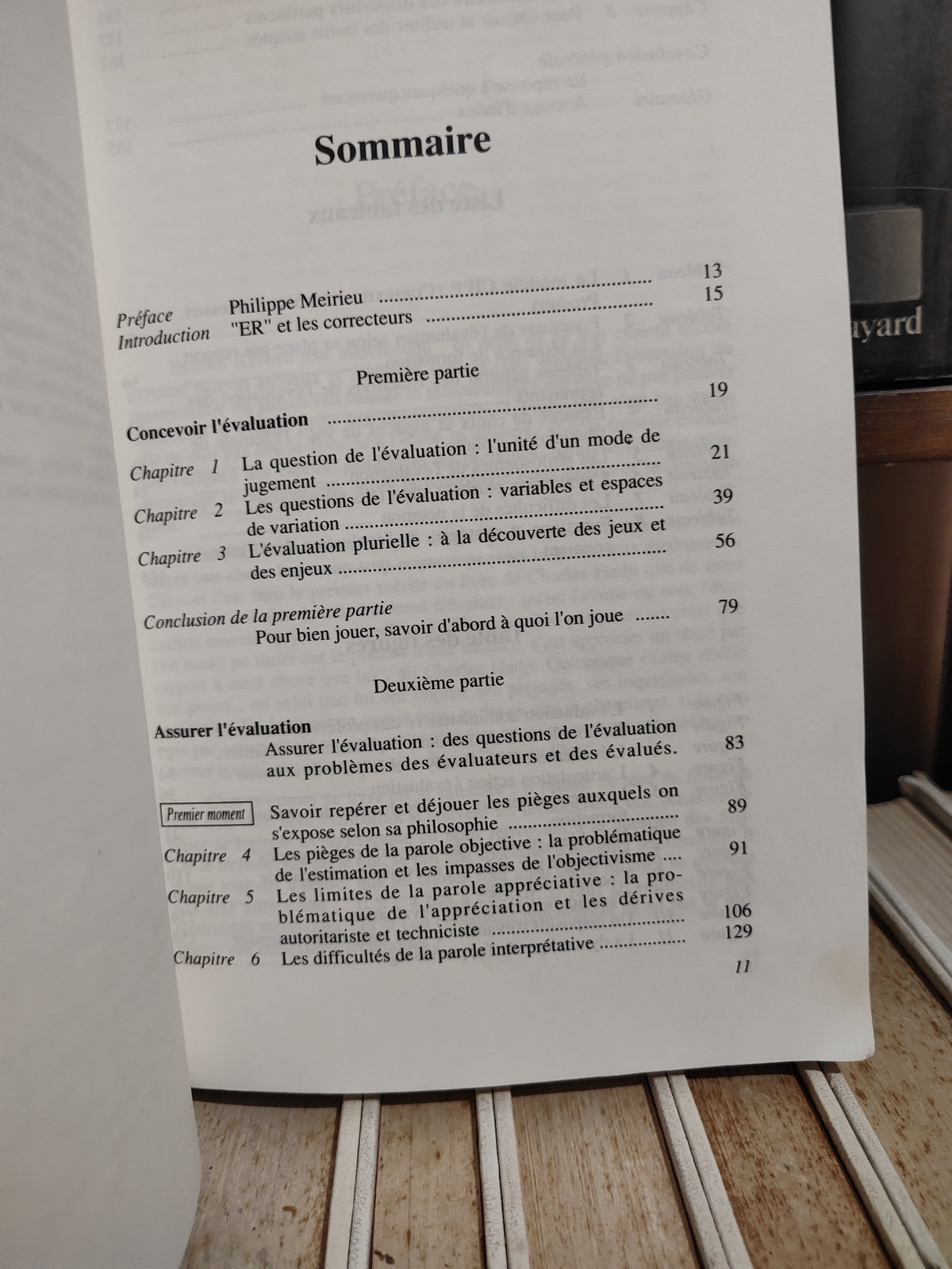 Hadji - L'évaluation, règles du jeux