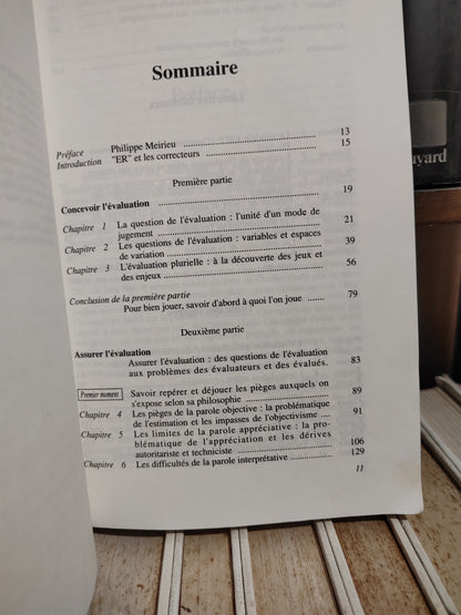 Hadji - L'évaluation, règles du jeux