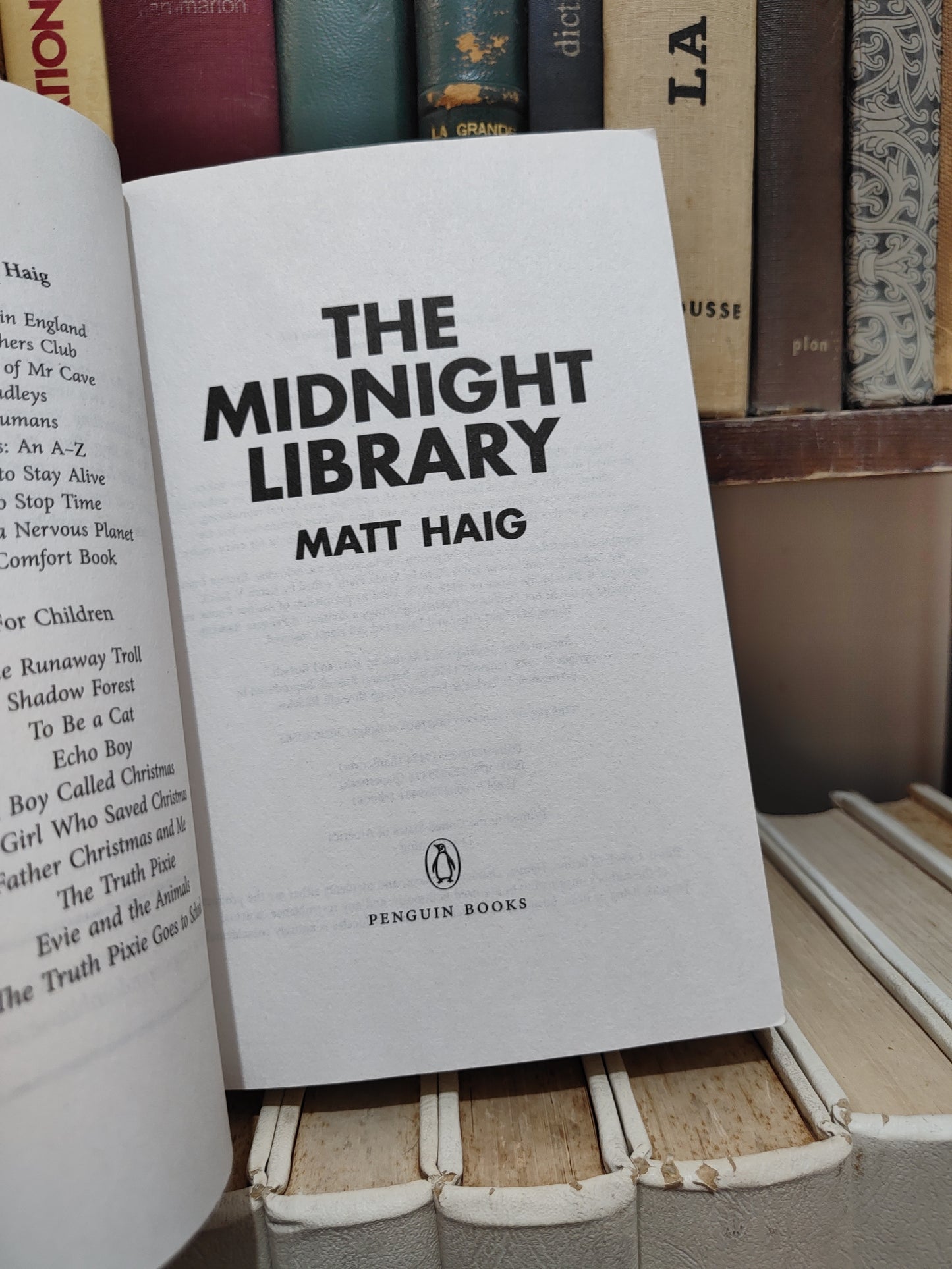 Haig - The midnight library
