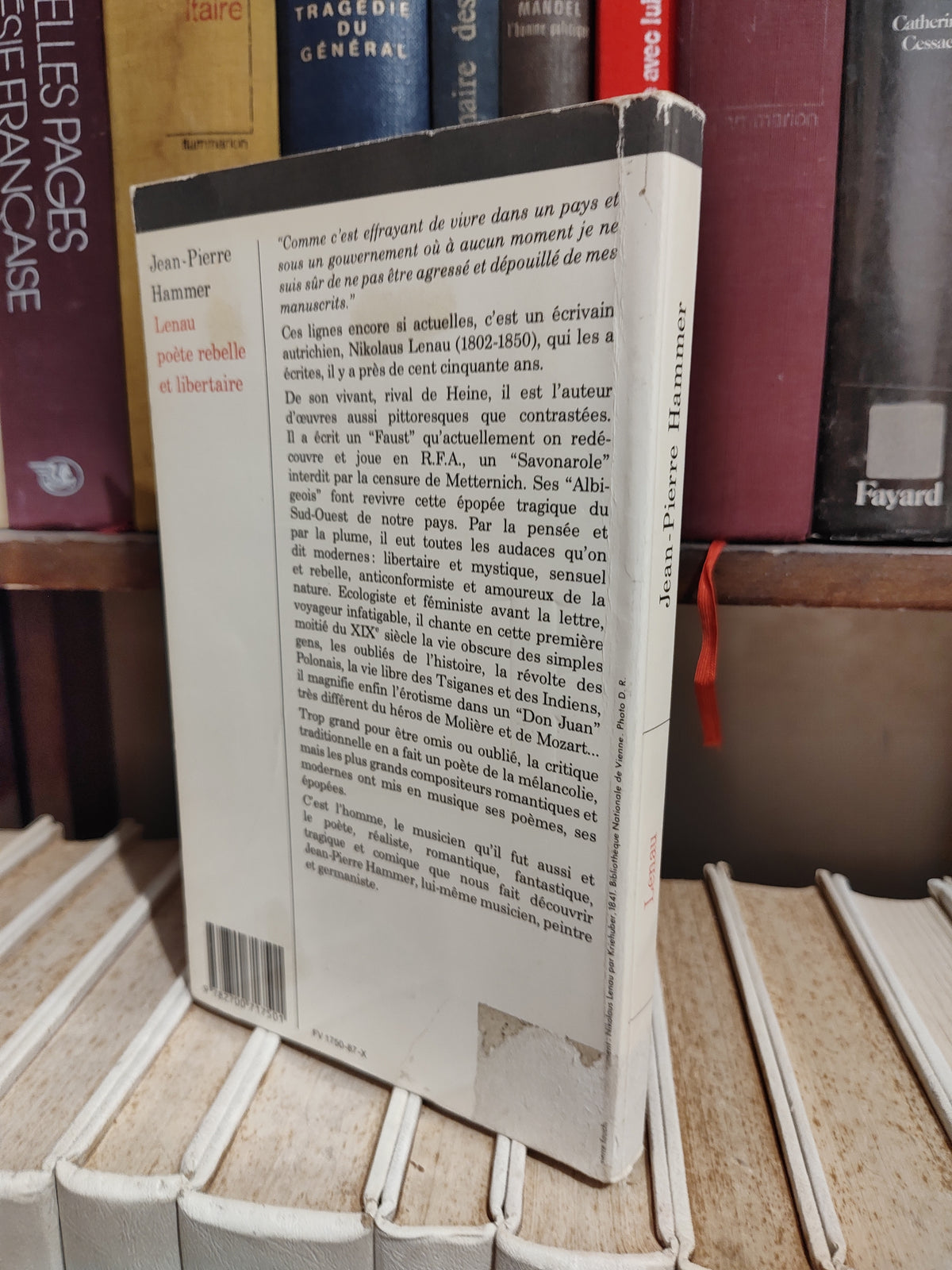 Hammer - Lenau poète rebelle et libertaire