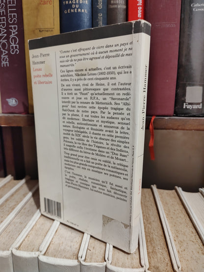 Hammer - Lenau poète rebelle et libertaire