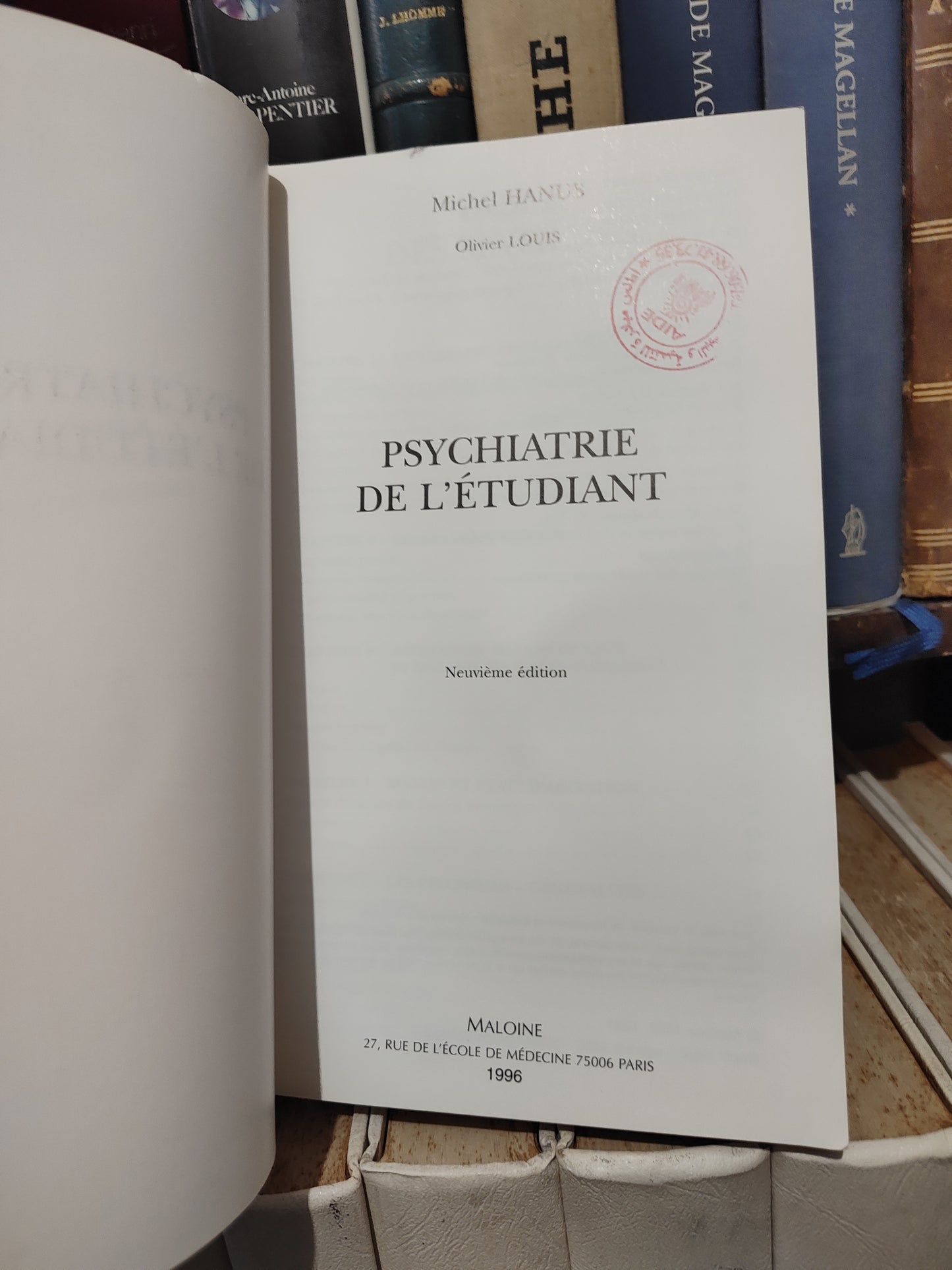 Hanus - Psychiatrie et l'étudiant