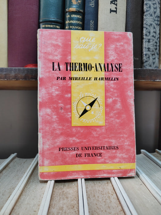 Harmelin - La Thermo analyse