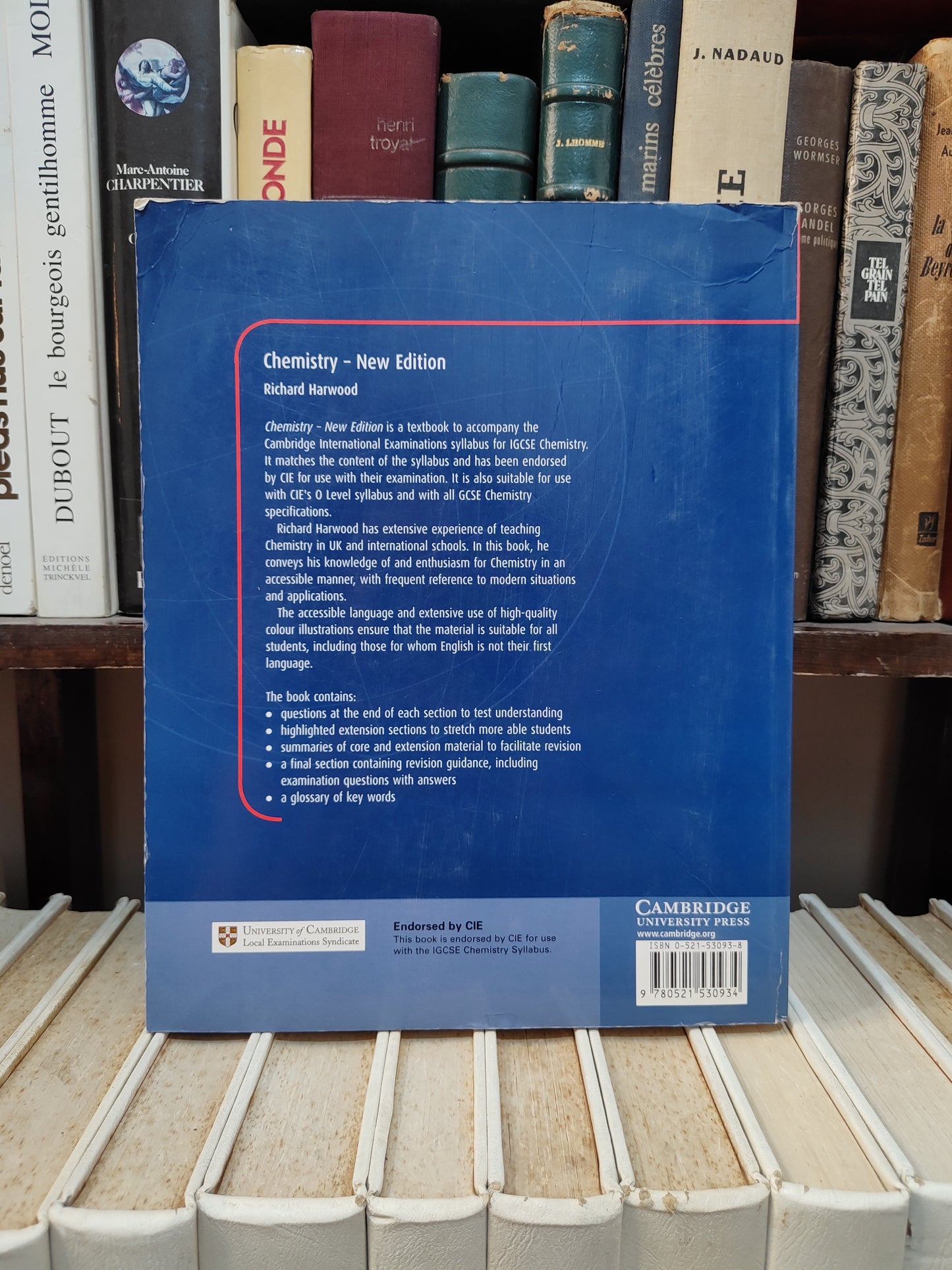 Harwood - Chemistry