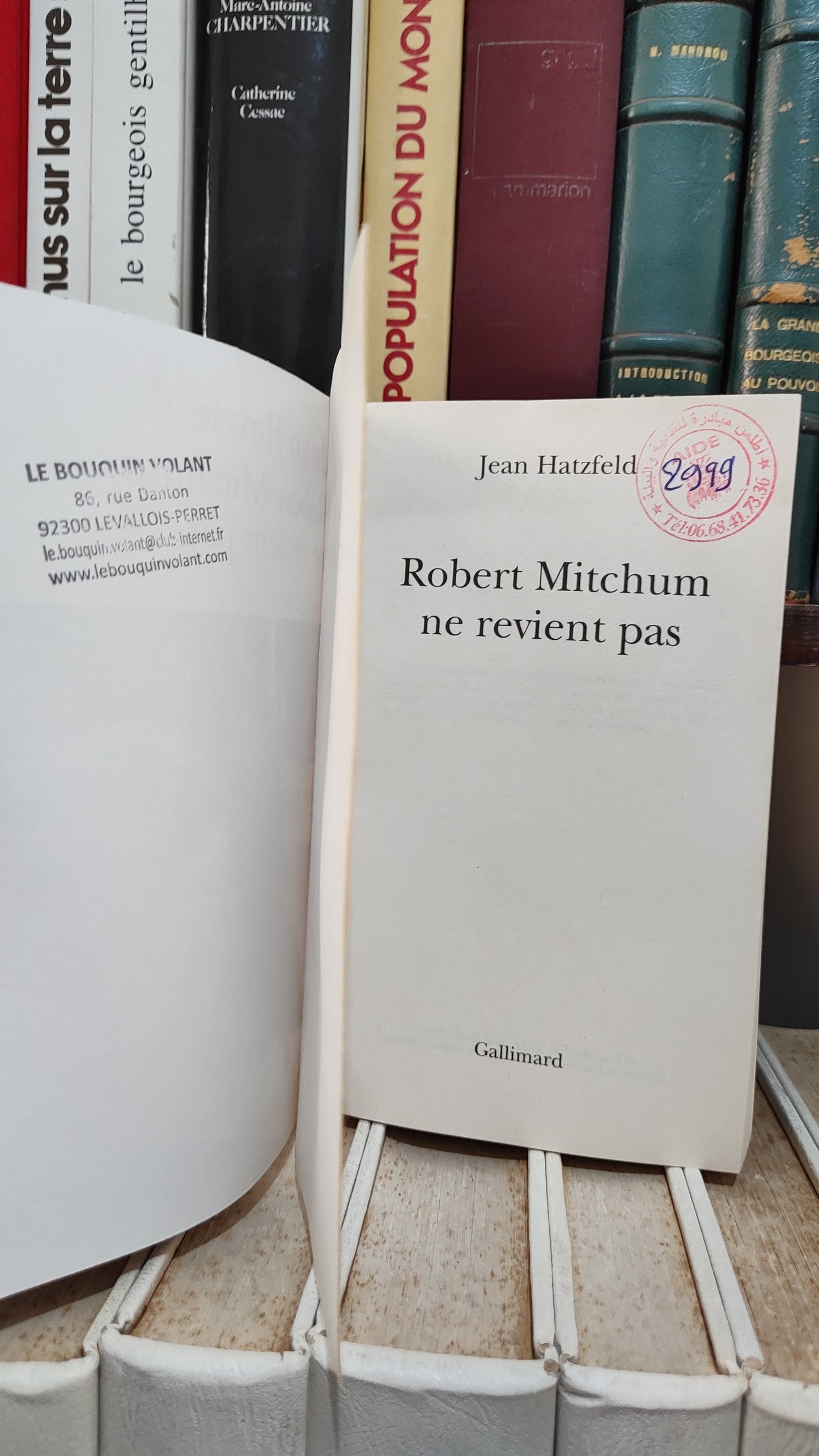 Hatzfeld - Robert Mitchum ne revient pas