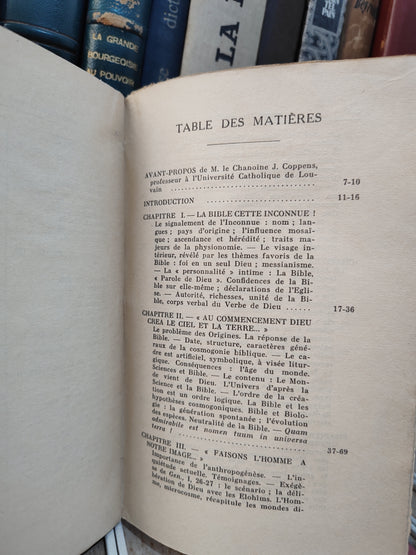 Hauret - Origine de l'univers et de l'homme d'après la Bible  genèse I-III