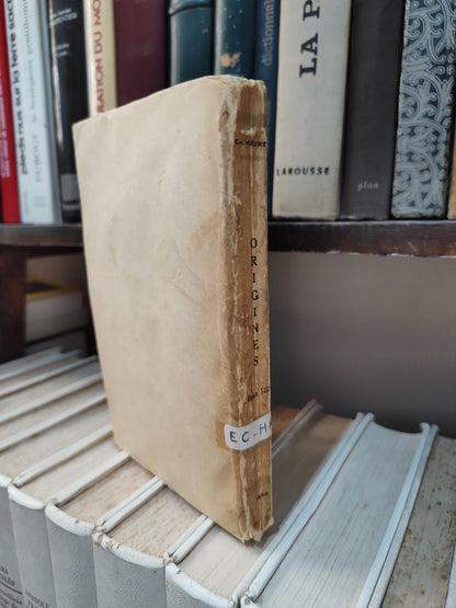 Hauret - Origine de l'univers et de l'homme d'après la Bible  genèse I-III