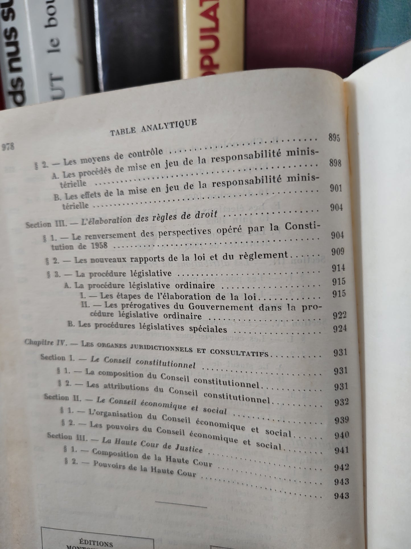 Hauriou - Droit constitutionnel et institutions politiques