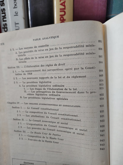 Hauriou - Droit constitutionnel et institutions politiques