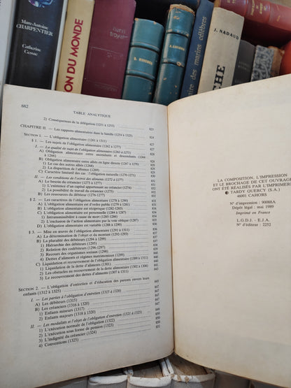 Hauser - Traité de droit civil ; La famille fondation et vie de la famille