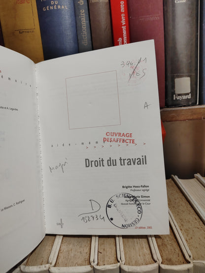 Hess-Fallon - Droit du travail
