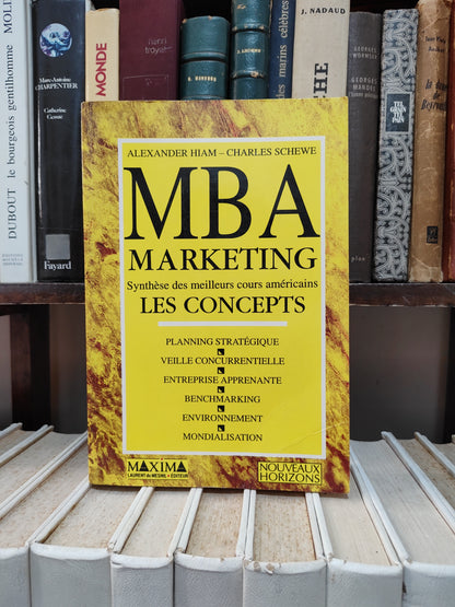 Hiam - MBA Marketing  : Les concepts