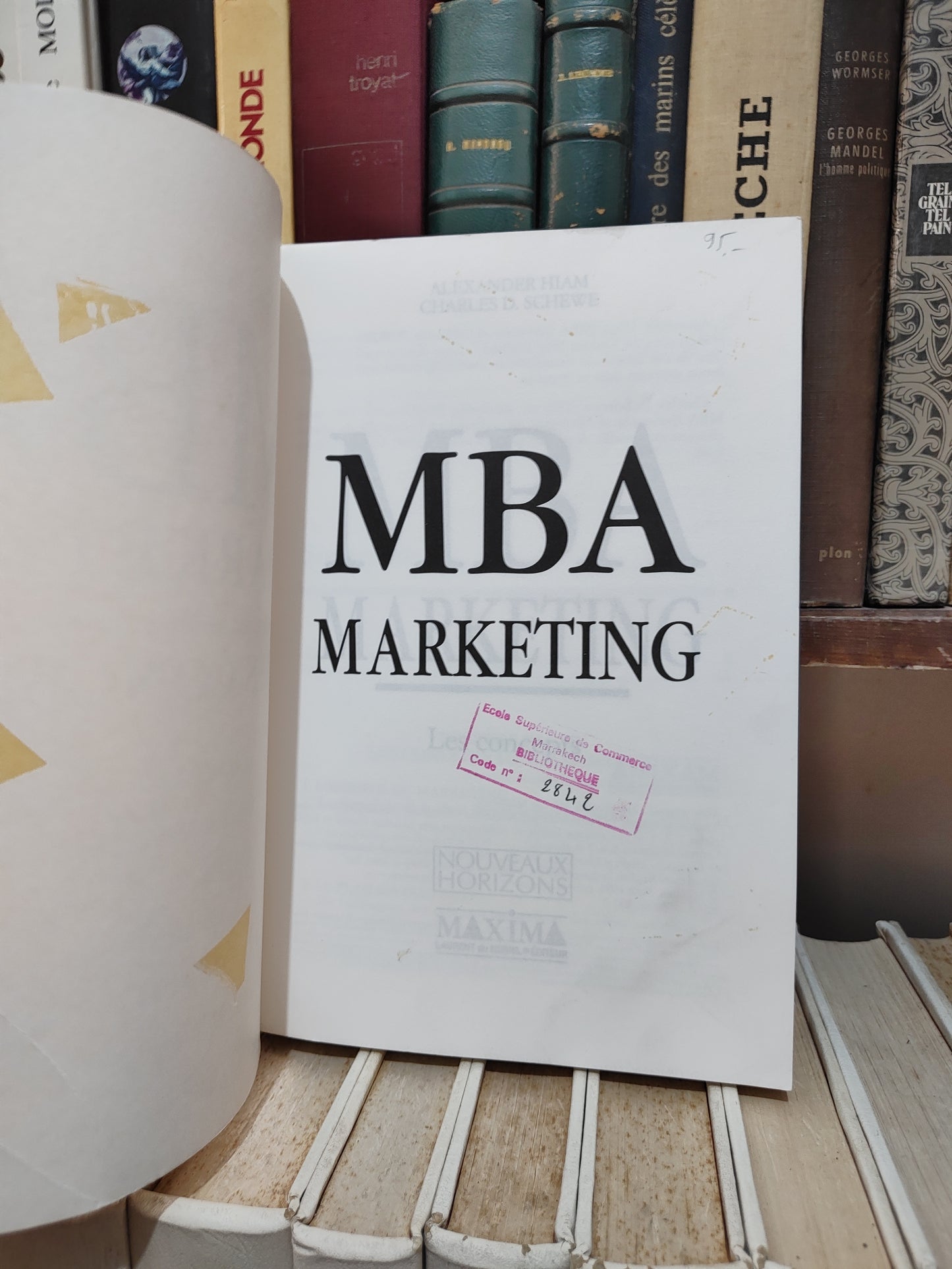 Hiam - MBA Marketing  : Les concepts