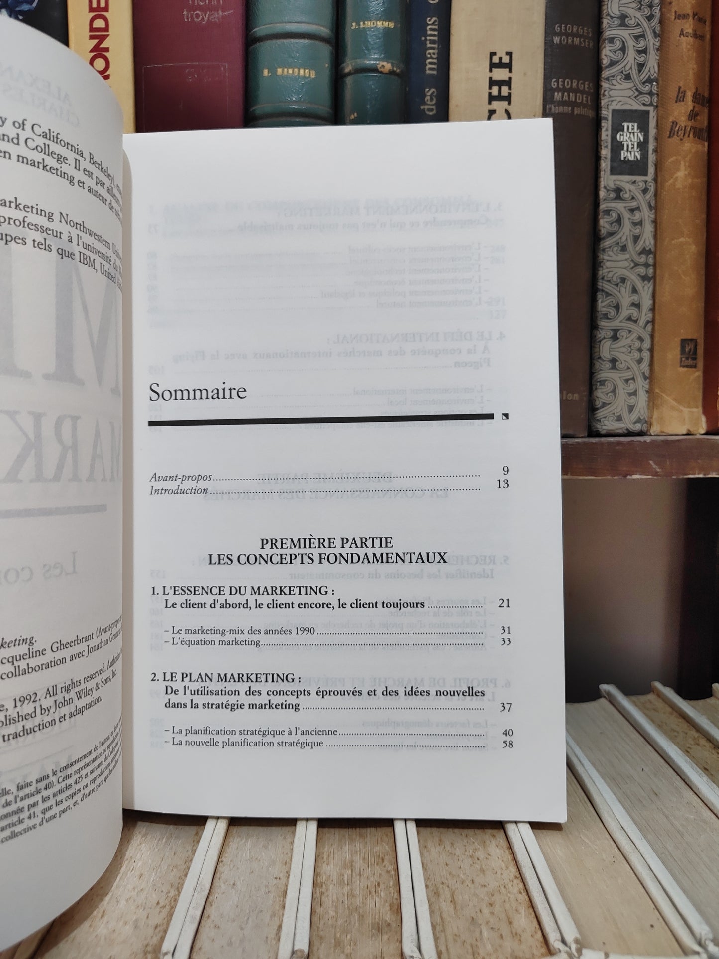 Hiam - MBA Marketing  : Les concepts