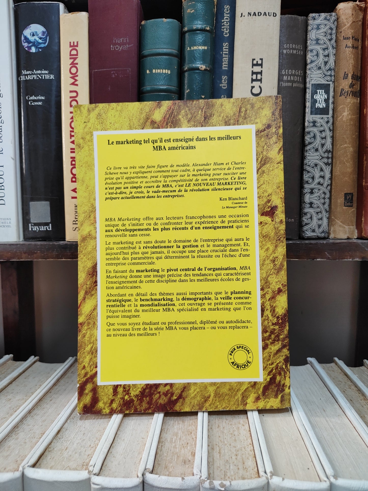 Hiam - MBA Marketing  : Les concepts