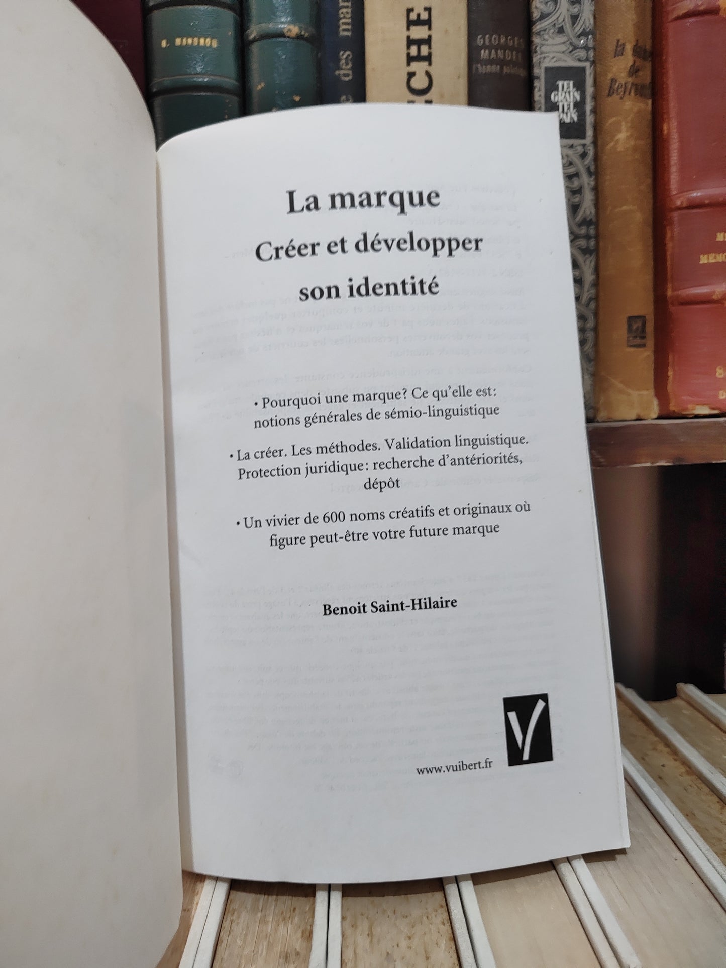 Hilaire - La marque : Créer et développer son identité