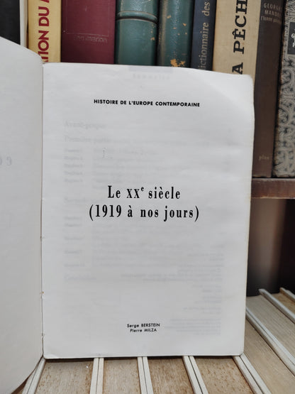 Histoire de l'Europe contemporaine : Le XXe siècle