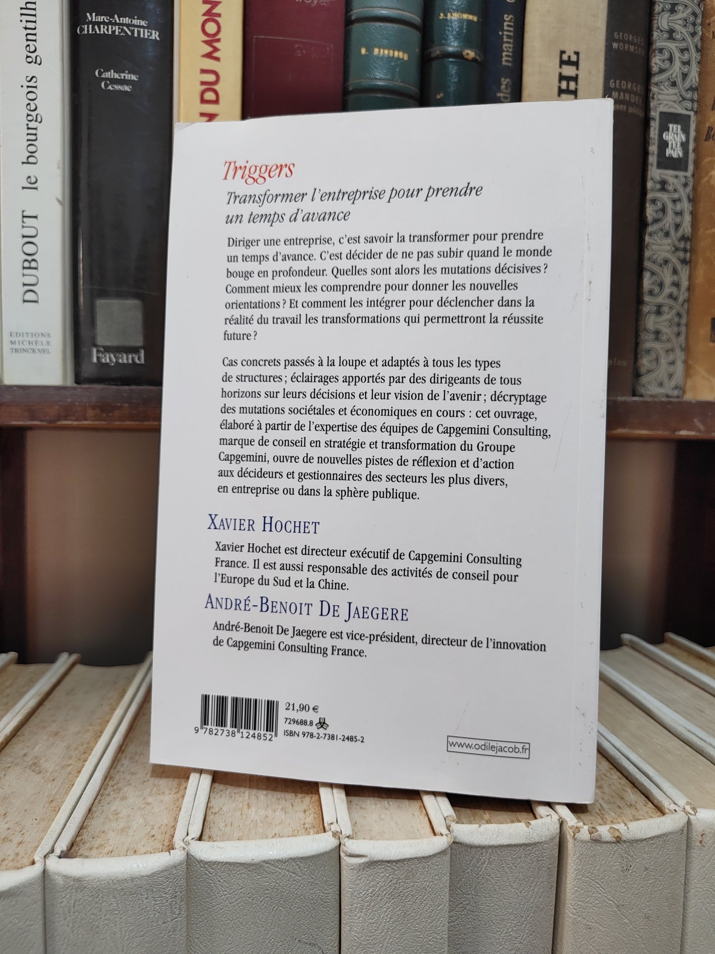 Hochet - Triggers : Transformer l'entreprise pour prendre un temps d'avance