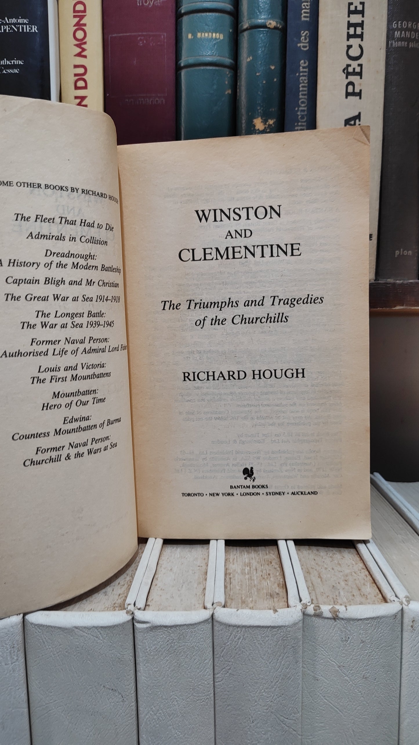 Hough - Winston and Clementine : The triumph of the Churchils